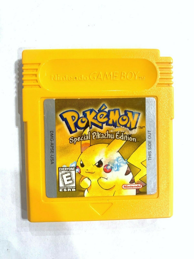 ***Pokemon Yellow Version AUTHENTIC w/ New Save Battery! NINTENDO GAME BOY***