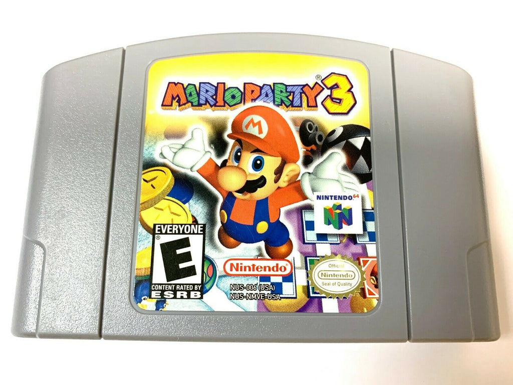 Authentic! Mario Party 3 N64 Nintendo 64 Game