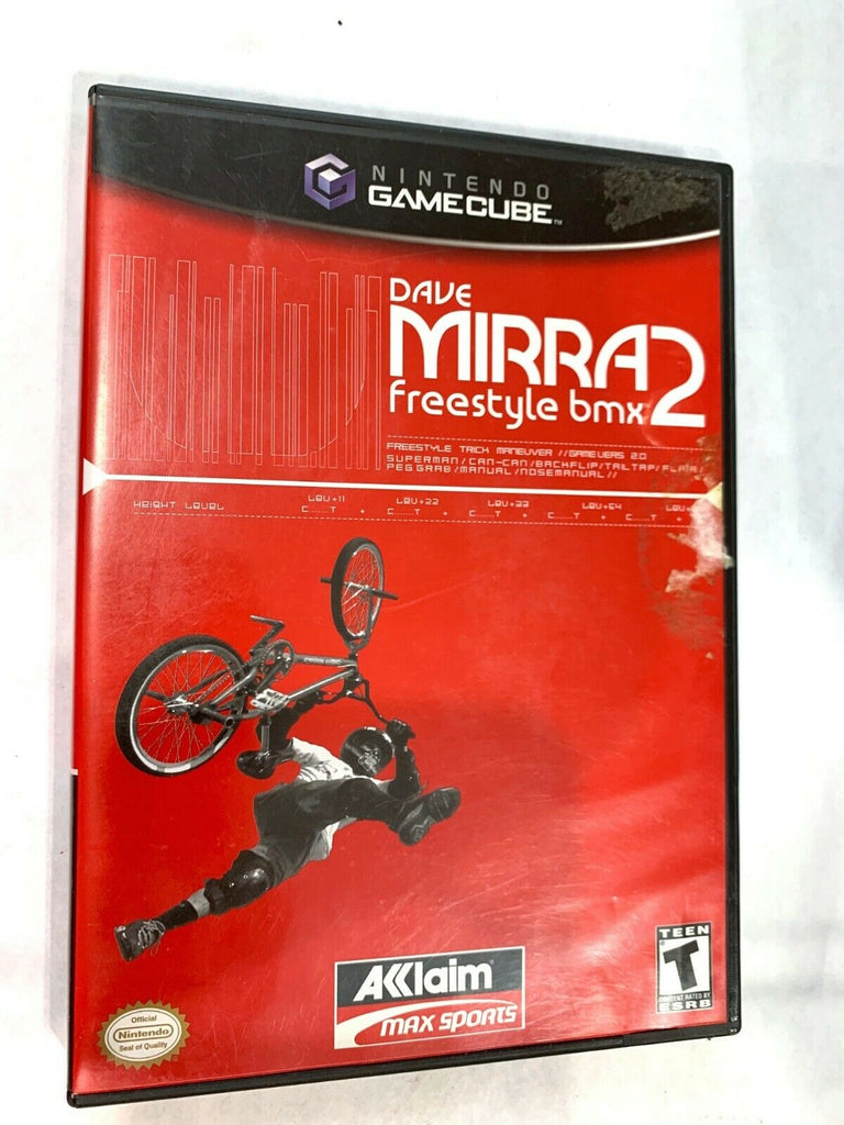 Dave Mirra Freestyle BMX 2 Nintendo Gamecube Game