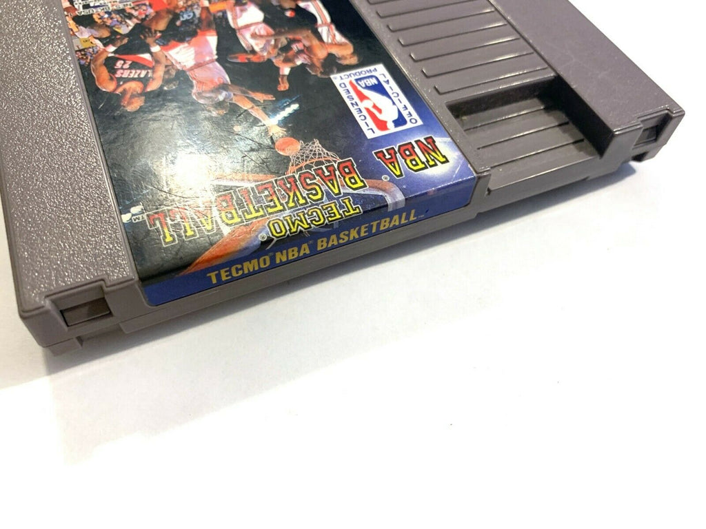 Tecmo NBA Basketball - Authentic Nintendo NES Game Tested + Working!