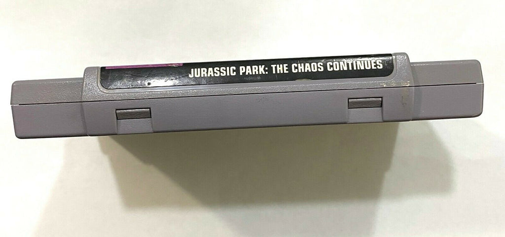 Jurassic Park Part II 2 Chaos Continues (Super Nintendo SNES) Game - Authentic!