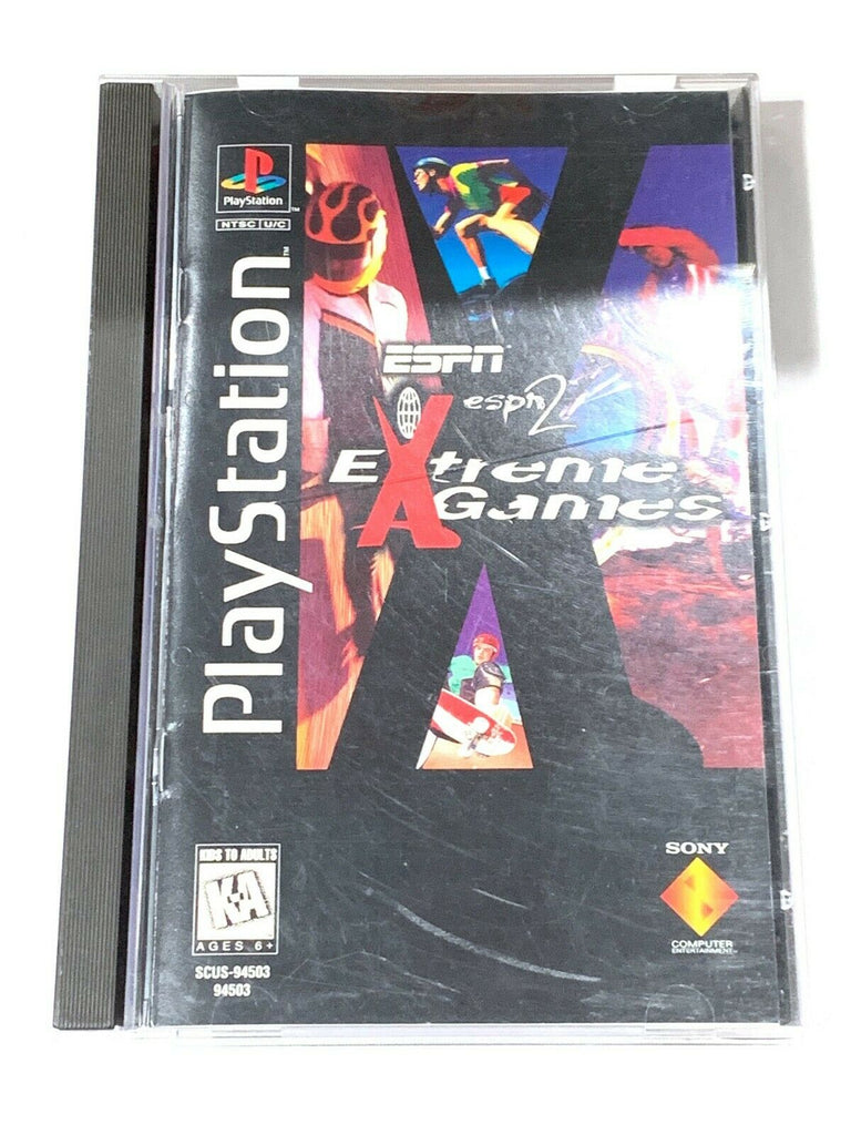 Espn Extreme Games Sony Playstation 1 PS1 Long Box Complete CIB