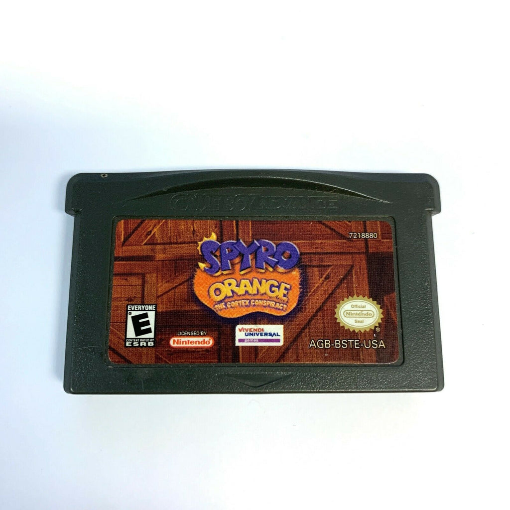 Spyro Orange: The Cortex Conspiracy Nintendo Game Boy Advance GBA Tested WORKING