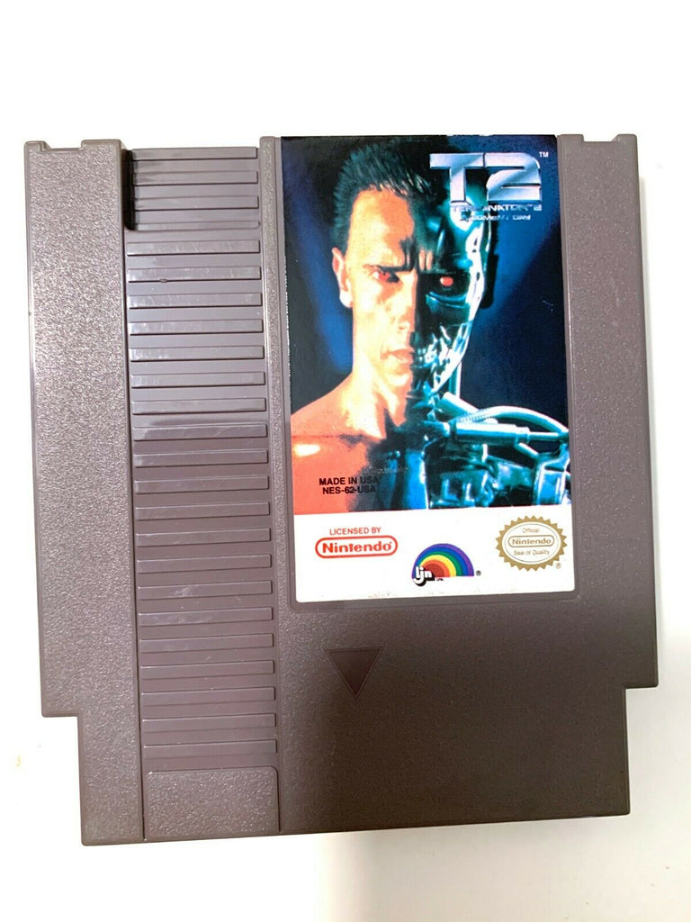 Terminator 2 T2 - ORIGINAL Nintendo NES Game Authentic Tested WORKING!