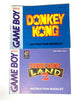 Donkey Kong & Land 2 II ORIGINAL NINTENDO GAMEBOY Instruction Manual Booklet LOT