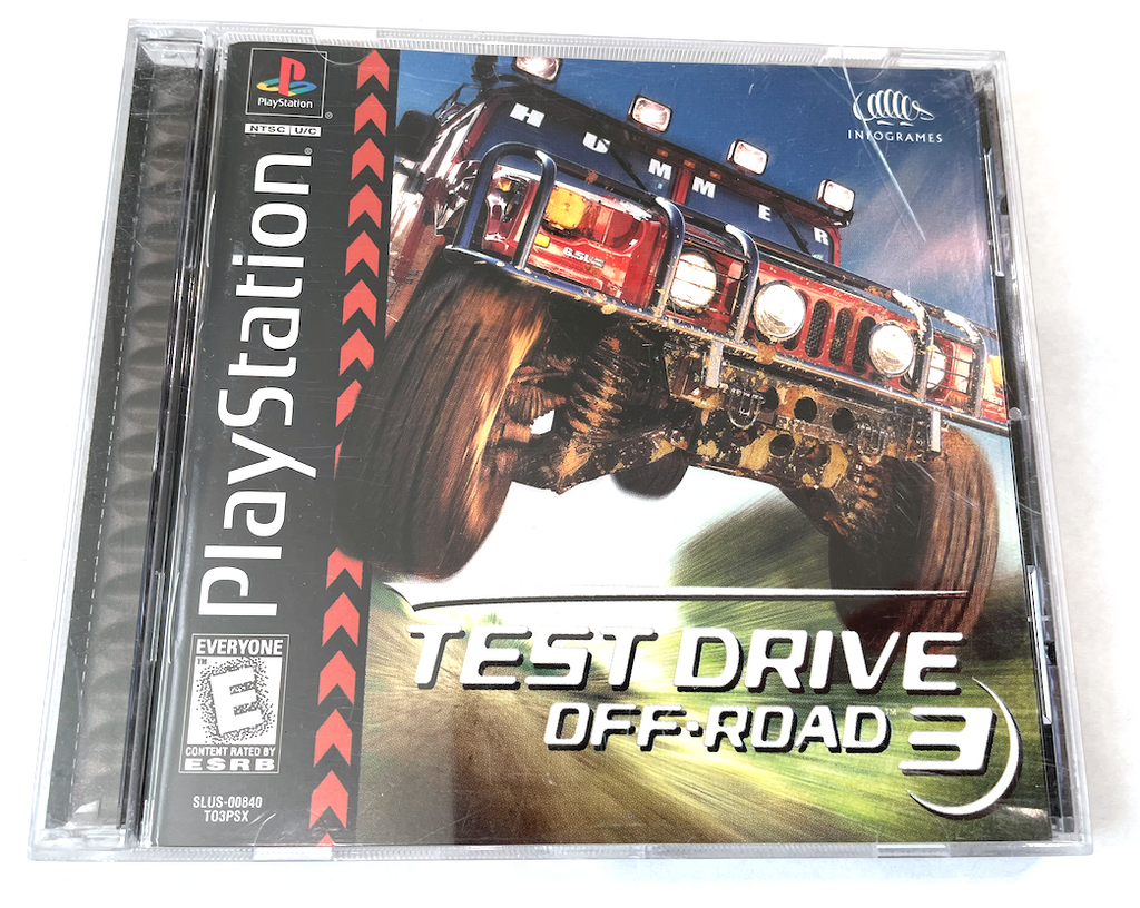 Test Drive Off-Road 3 SONY PLAYSTATION 1 PS1 Game