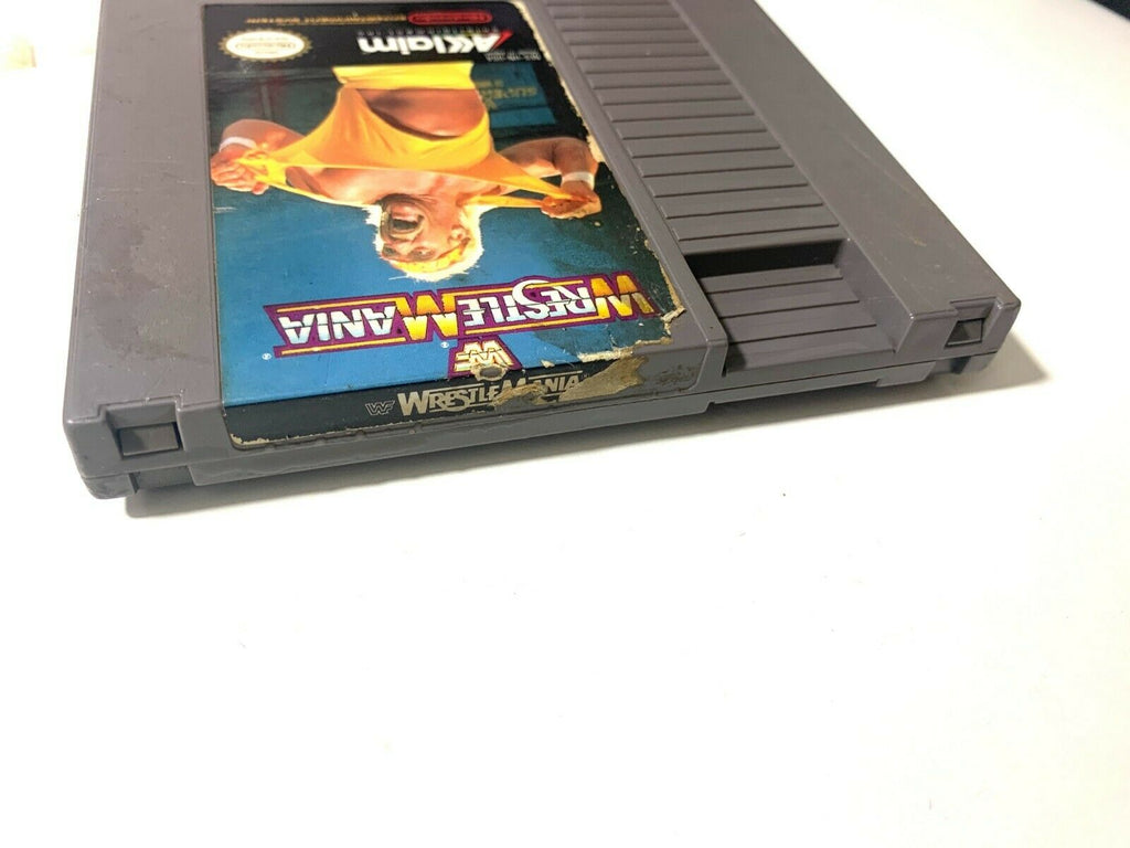 WWF Wrestlemania - Nintendo NES Game Authentic Tested + Working & Authentic!