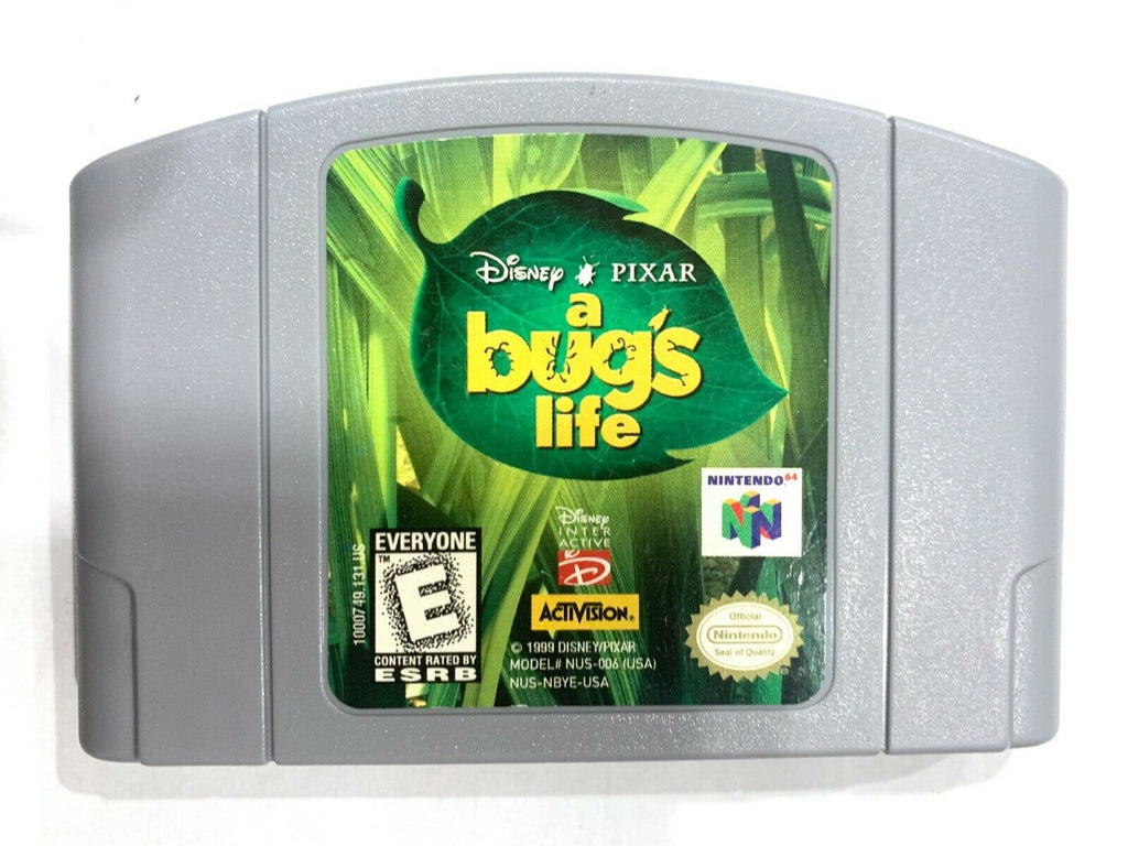 A Bug's Life Nintendo 64 N64 Tested + Working & Authentic!