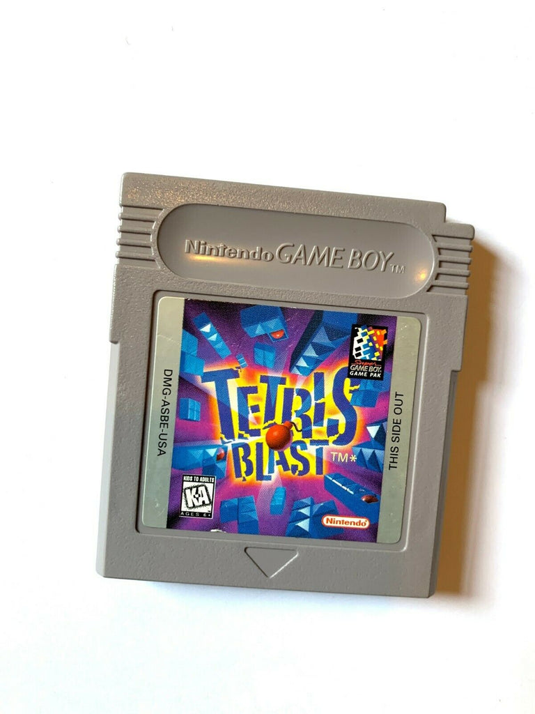 Tetris Blast NINTENDO ORIGINAL GAMEBOY GAME Tested + Working & Authentic!