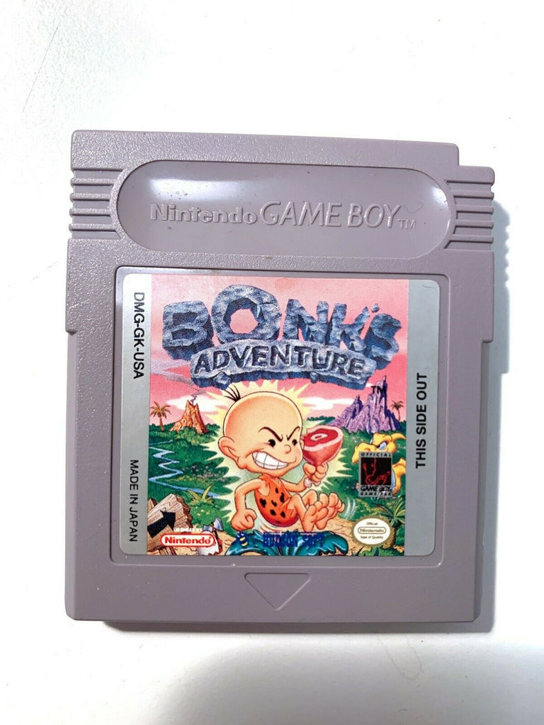 EBonk's Adventure Nintendo Original Game Boy Tested WORKING Authentic! EXCELLENT