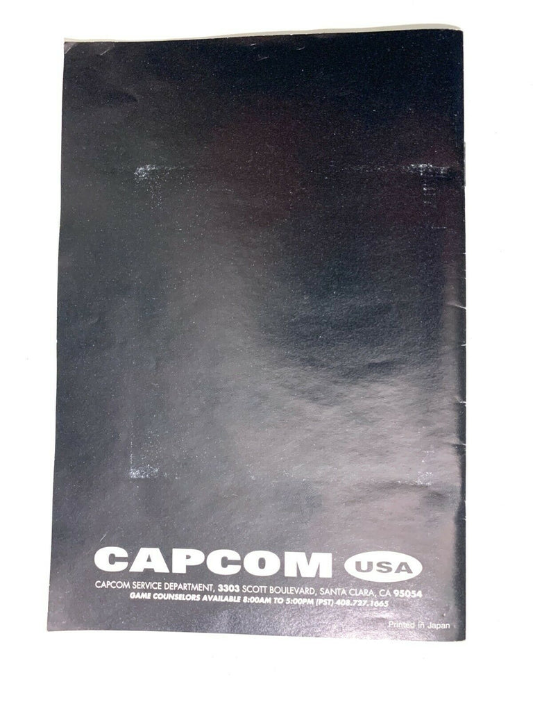 Final Fight Manual Only Super Nintendo SNES Original Instruction Booklet