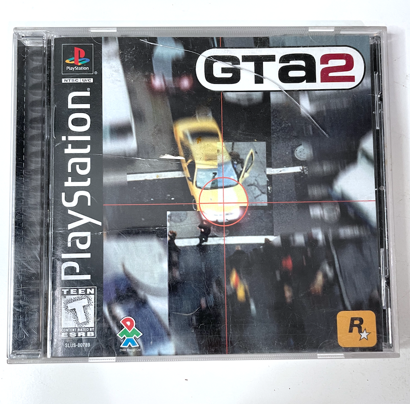 GTA 2 Grand Theft Auto SONY PLAYSTATION 1 PS1 Game