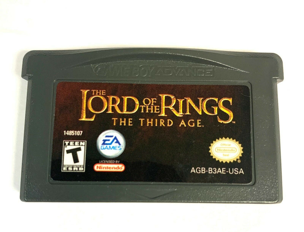 THE LORD OF THE RINGS: THE THIRD AGE NINTENDO GAMEBOY ADVANCE SP GBA ...