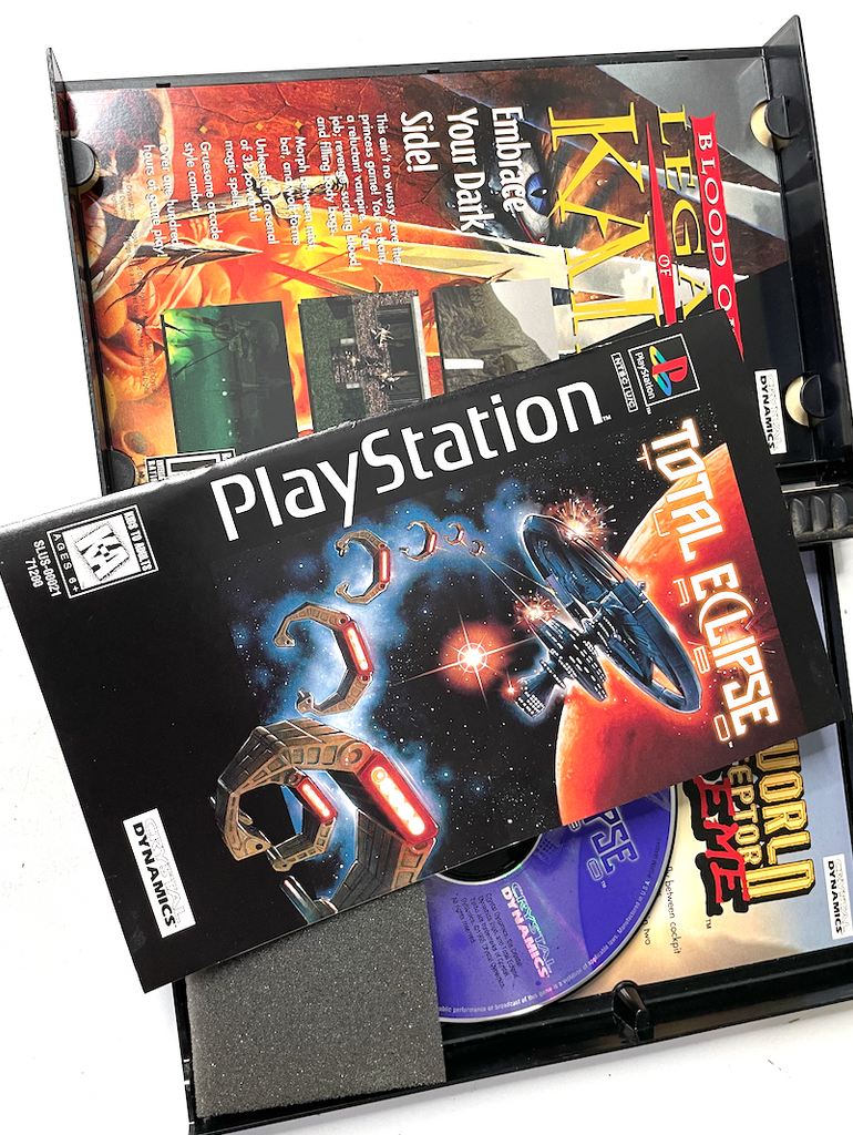 Total Eclipse Turbo (Sony PlayStation 1, 1995) PS1 Complete Long Box ORIGINAL