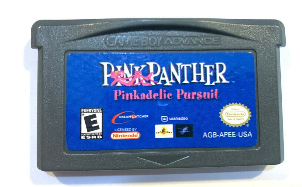 Pink Panther Pinkadelic Pursuit GAMEBOY ADVANCE GBA Game Tested + Authentic!