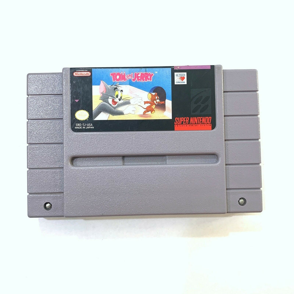 Tom And Jerry - SNES Super Nintendo Game - Tested - Working - Authentic!