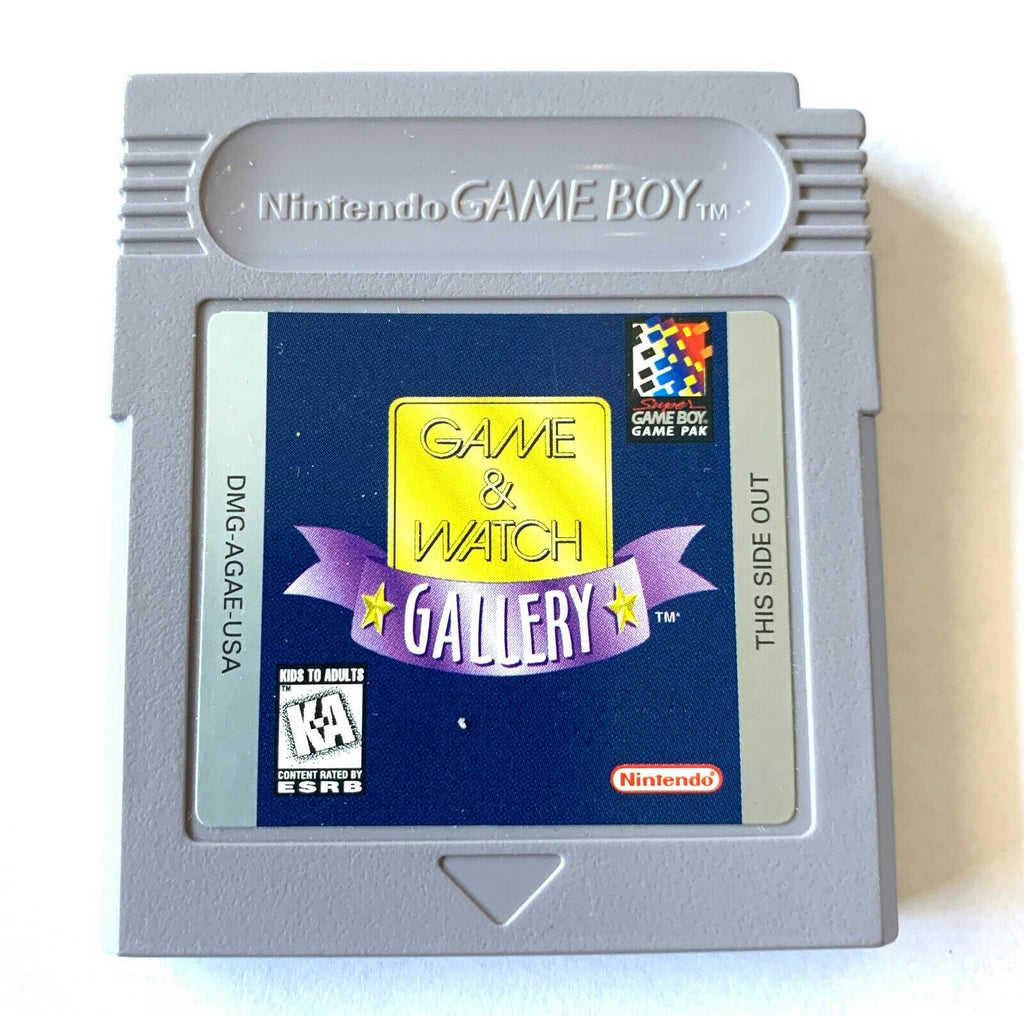 Game & Watch Gallery Original Nintendo Gameboy Game - Tested - Working