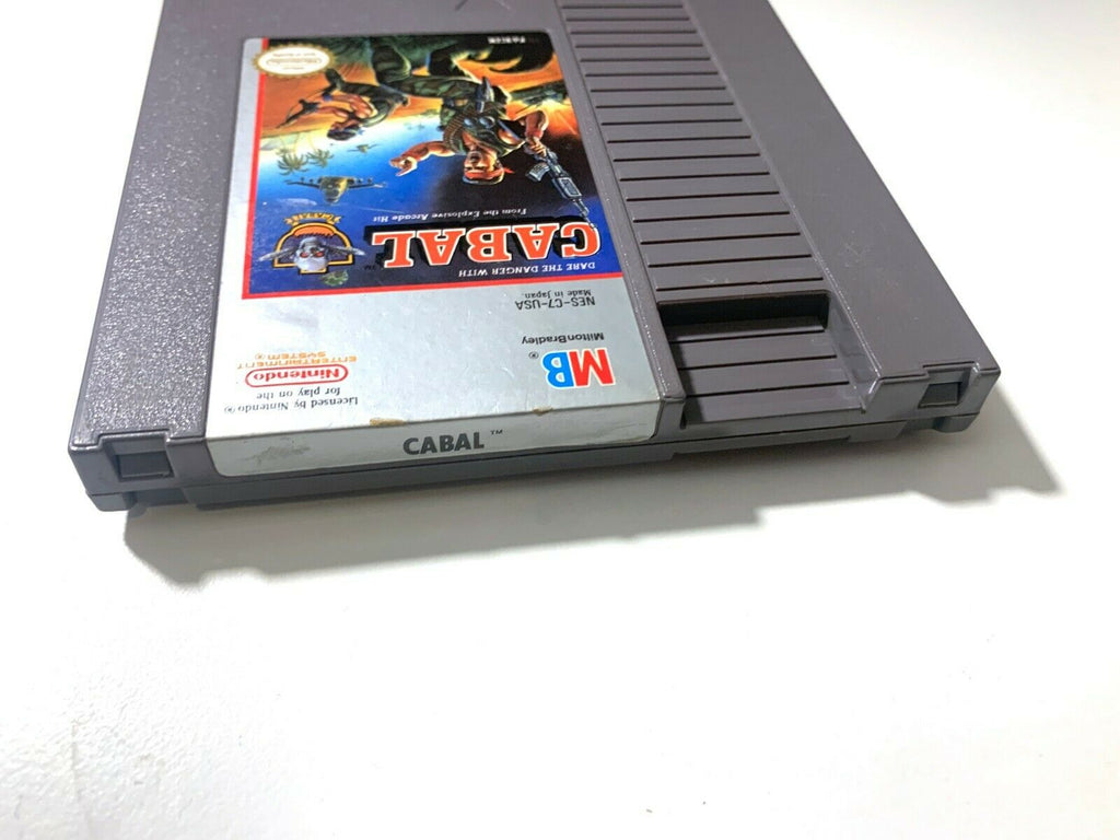 Cabal ORIGINAL NINTENDO NES GAME Tested WORKING Authentic!
