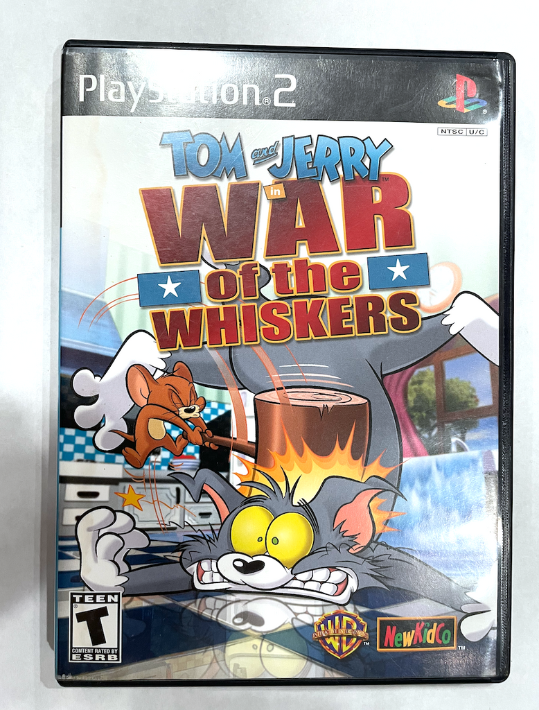 Tom and Jerry War of the Whiskers Sony PlayStation 2 Complete Game PS2 ...