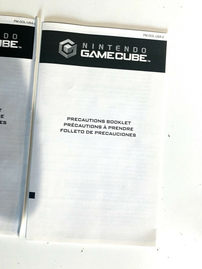 3x Nintendo Gamecube C/PM-DOL=USA-2 Precaution ONLY Insert Replacement