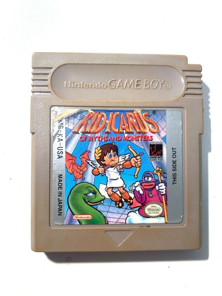 **KID ICARUS OF MYTHS AND MONSTERS Nintendo Game Boy Tested + Working Authentic!