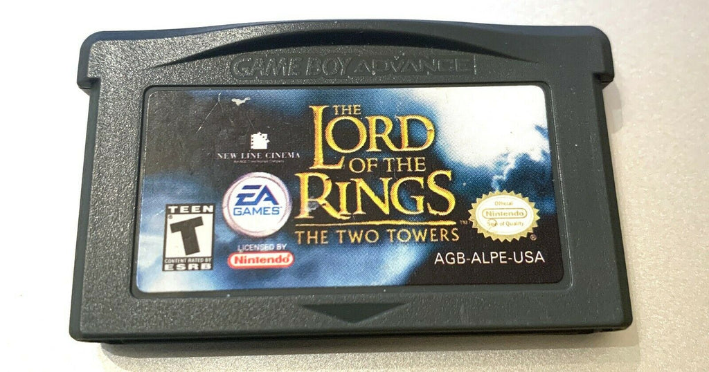 The Lord of the Rings Two Towers GAMEBOY ADVANCE GBA GAME Tested Authentic!