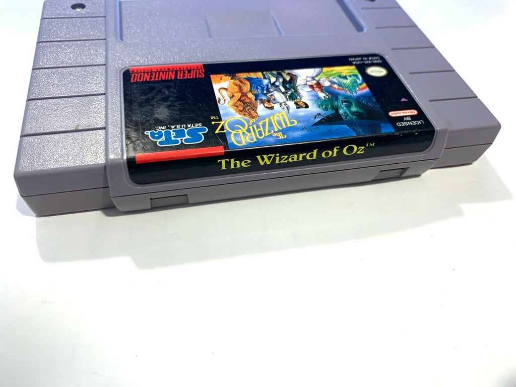 The Wizard Of Oz - SNES Super Nintendo Game Tested + Working & Authentic!