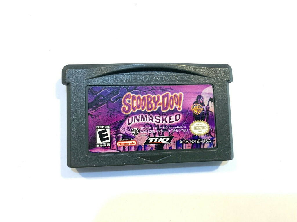 Scooby Doo Unmasked - Game Boy Advance GBA Game Tested + Working & Authentic!