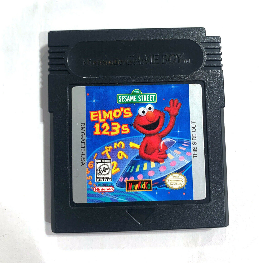 Sesame Street: Elmo's 123s (Nintendo Game Boy Color) Tested + Working
