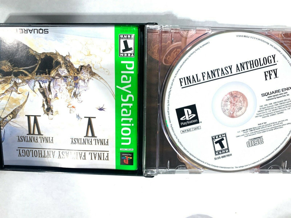 Final Fantasy Anthology Complete Authentic Playstation PS1 Game Working