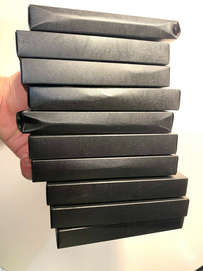 Lot of 10 Black Generic Nintendo NES Dust Covers NES Game Cartridge Sleeves