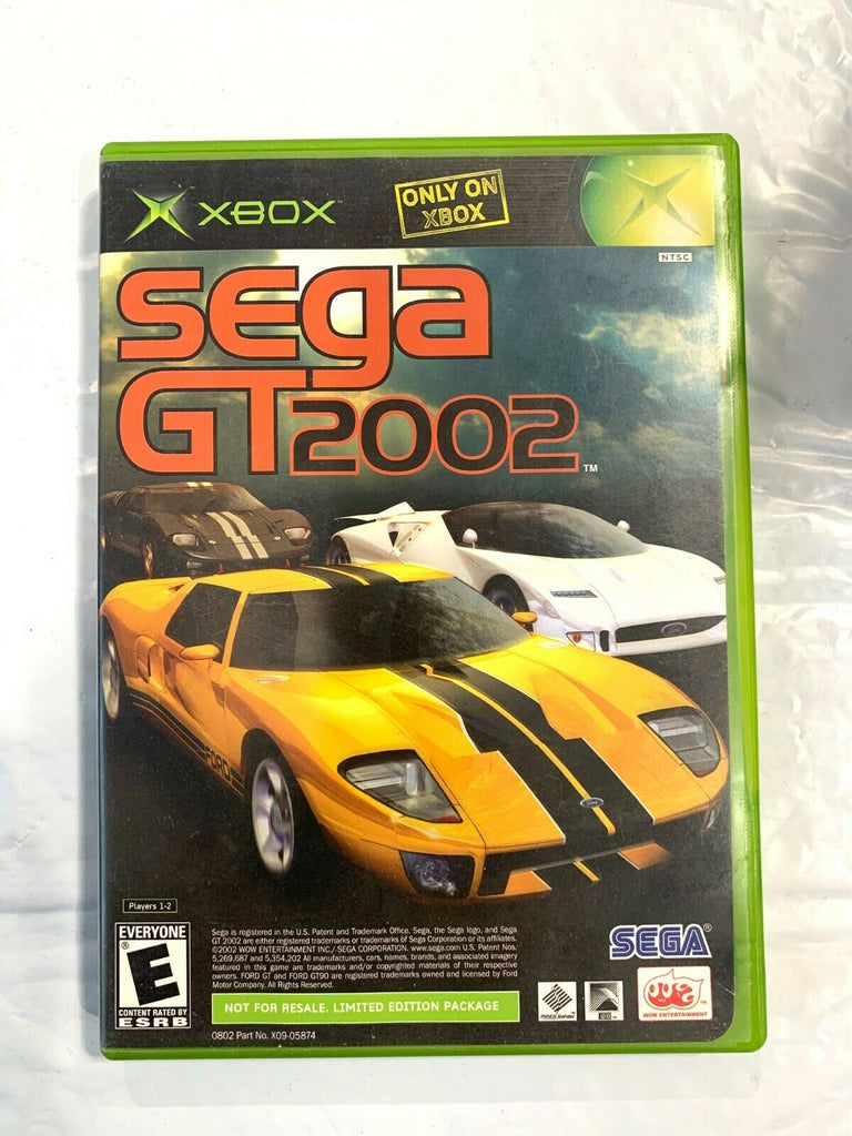 SEGA GT 2002 / JSRF Jet Set Radio Future Original Xbox Game