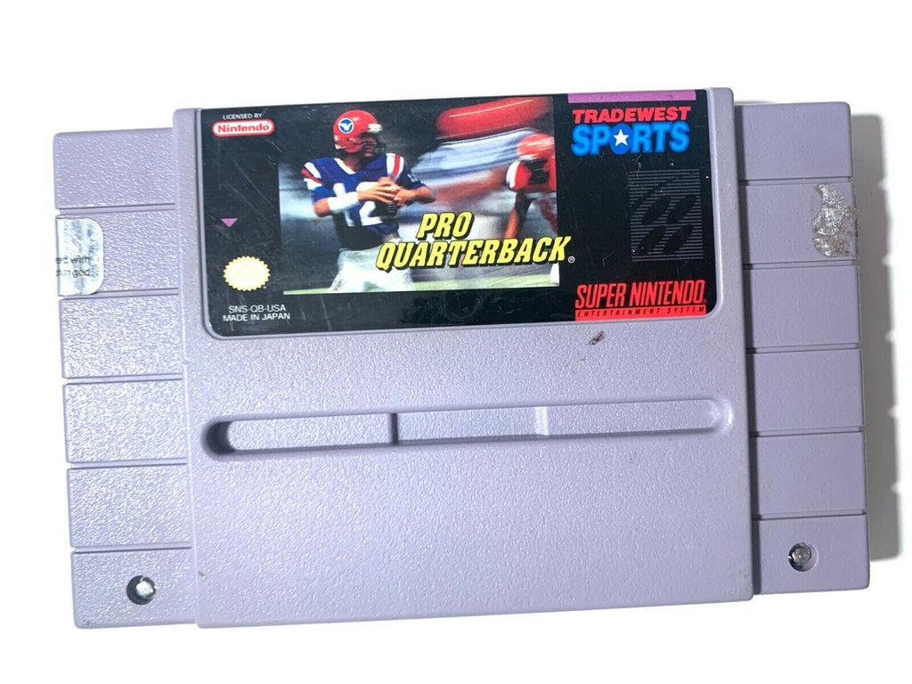 SNES Pro Quarterback 1992 Video Game Used, Tested, Cartridge Only