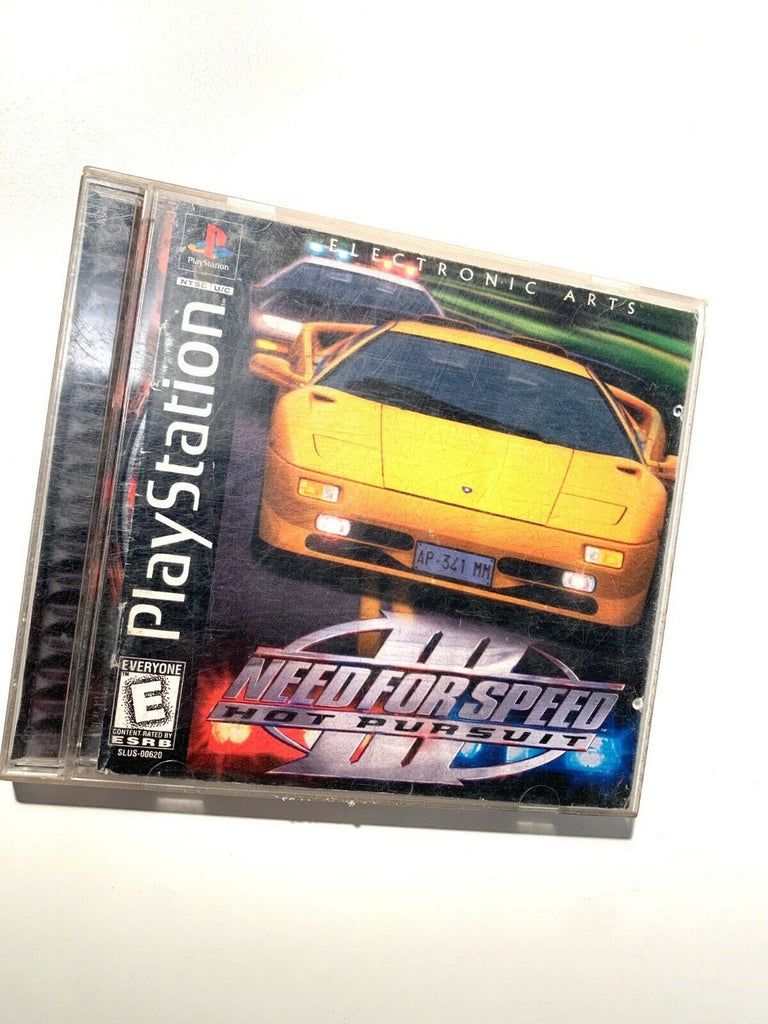Need for Speed III: Hot Pursuit SONY PLAYSTATION 1 PS1 Game Black Label COMPLETE