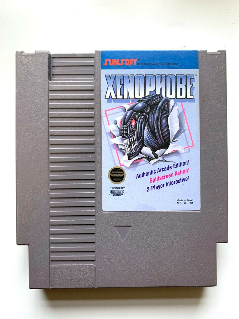 Xenophobe ORIGINAL NINTENDO NES GAME Tested + Working & AUTHENTIC!