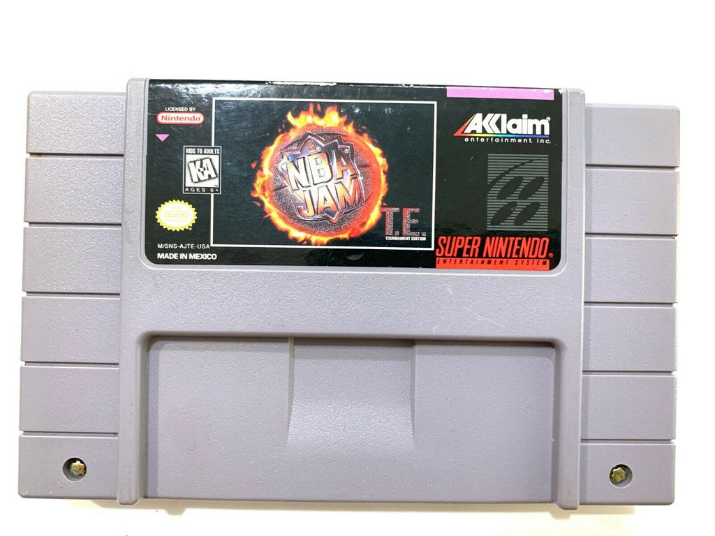NBA Jam Tournament Edition SUPER NINTENDO SNES Game - Tested Working Authentic!