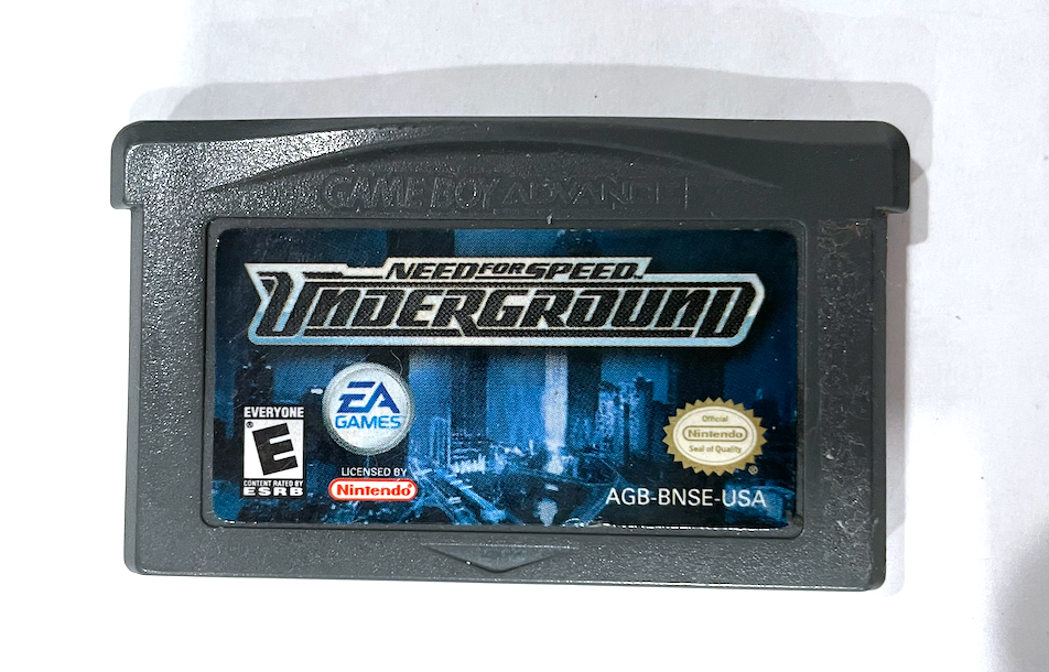 Need for Speed: Underground NINTENDO GAMEBOY ADVANCE GBA Tested + Working!