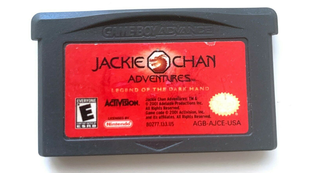 Jackie Chan Adventures Nintendo Gameboy Advance GBA Game TESTED + WORKING!