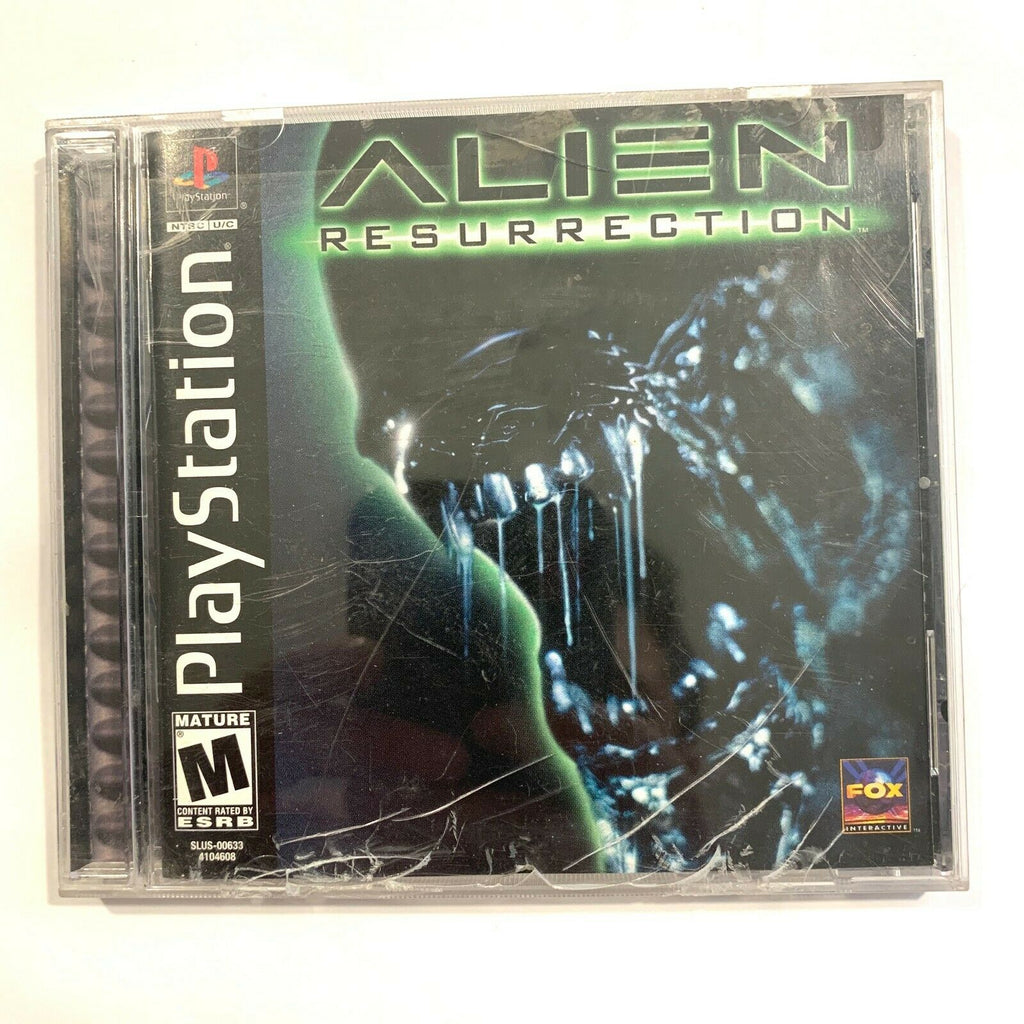 Alien Resurrection (Sony PlayStation 1, 2000) Complete CIB PS1 Black Label