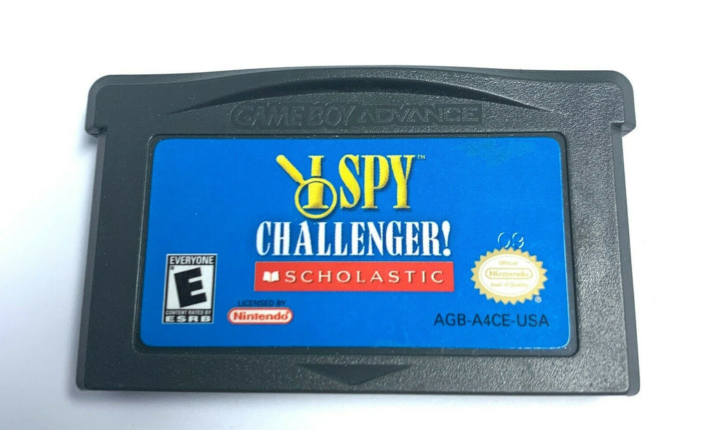 I Spy Challenger NINTENDO GAMEBOY ADVANCE GBA GAME Tested WORKING Authentic!