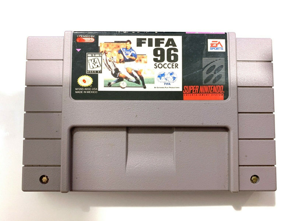 FIFA Soccer 96 - SUPER NINTENDO SNES GAME Tested + Working & Authentic!