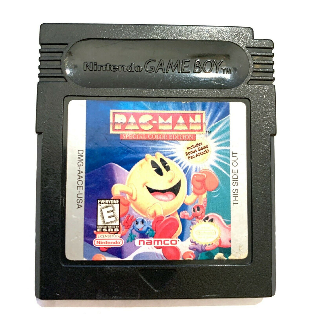 Pac Man Special Color Edition Nintendo Gameboy Color Game Tested + WORKING!