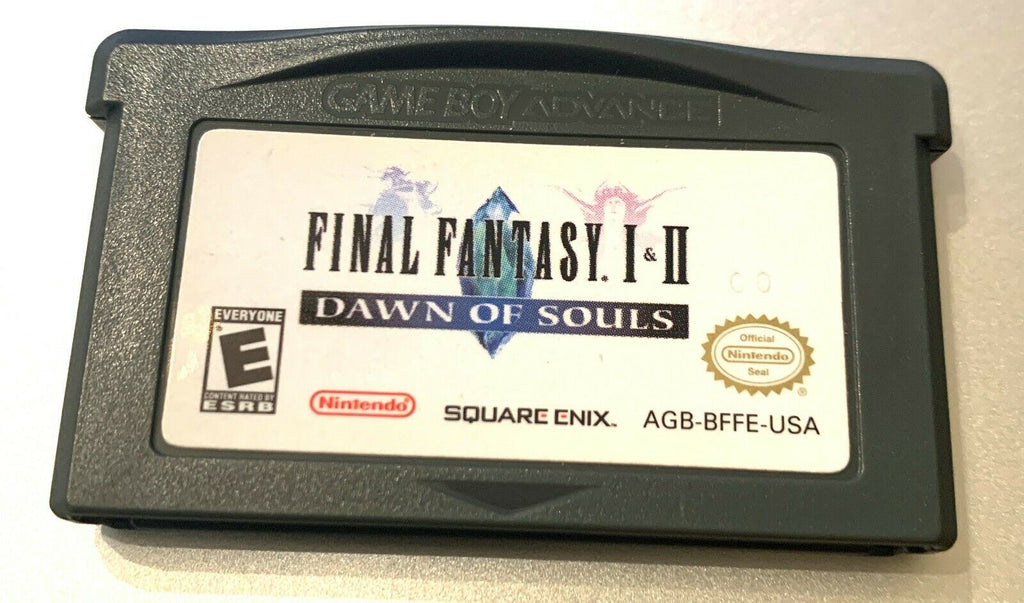 Final Fantasy I & II: Dawn of Souls GAMEBOY ADVANCE GBA GAME Tested AUTHENTIC!