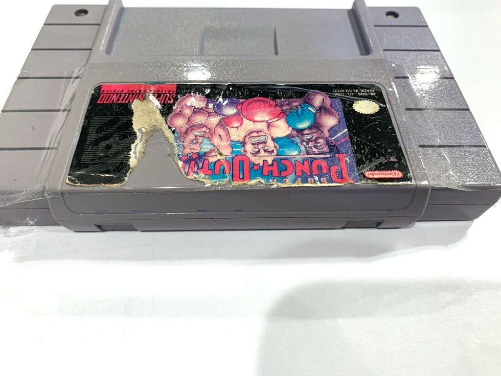 Super Punch-Out SUPER NINTENDO SNES Game - Tested - Working - Authentic!