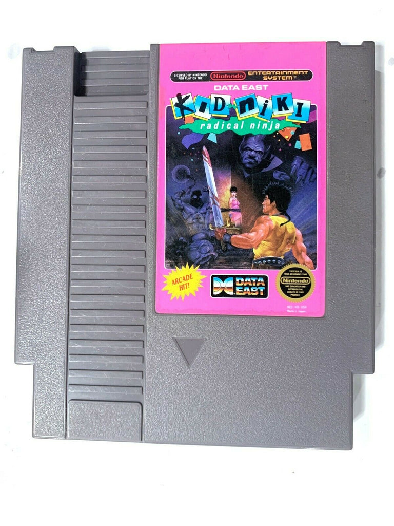 Kid Niki Radical Ninja ORIGINAL NINTENDO NES GAME Tested + Working & Authentic!
