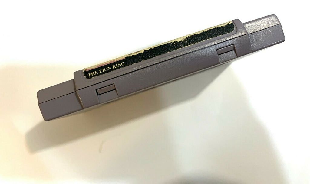 THE LION KING Super Nintendo SNES Cleaned Tested & Working! - AUTHENTIC