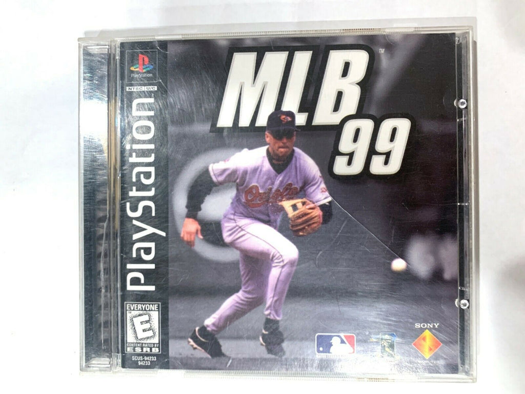 MLB 99 (Sony PlayStation 1, 1998) PS1 Black Label Complete Tested WORKING!