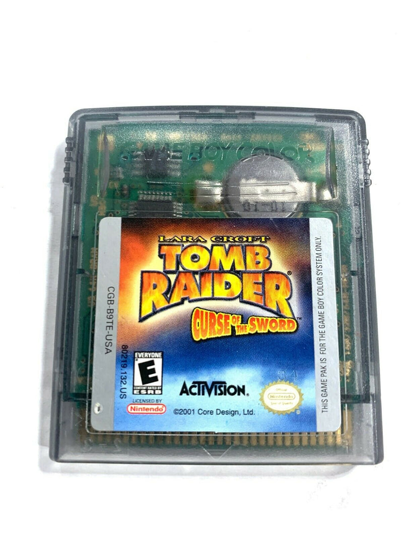 Tomb Raider Curse of the Sword for hot Nintendo Gameboy Color