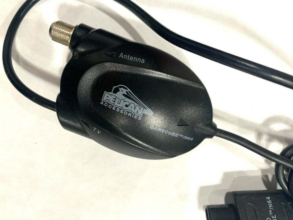 Pelican Automatic Auto RF Switch RFU Coax TV Cable Cord for Nintendo Gamecube