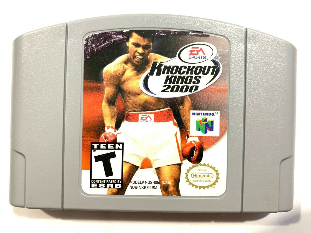 Knockout Kings 2000 N64 Nintendo 64 Authentic OEM Game Tested + Working